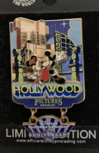 Disney's California Adventure 5th Anniversary Hollywood Mickey Minnie Disney Pin - Picture 1 of 1