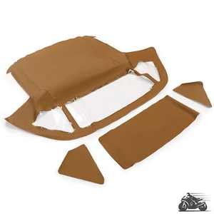 For Mercedes-Benz R107 450SL 380SL 560SL Convertible Soft Top w/ Plastic Window - Picture 1 of 8