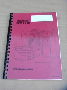 BRIDGEPORT BPC 320H PRODUCTION CENTRE OPERATING MANUAL - Picture 1 of 4