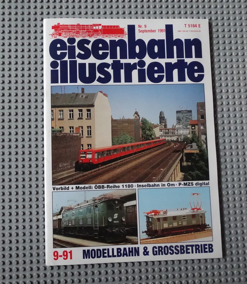 Eisenbahn Illustrierte Nr. 9 1991 Eisenbahn MODELLBAHN & GROSSBETRIEB TOP - Bild 1 von 1
