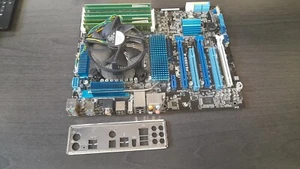 Kit carte mere Asus P6X58D-E + Core i7-950 + ram 24Go - Photo 1/6