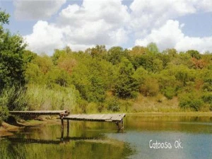 Postal OK Oklahoma Catoosa Rogers and Wagoner Condados Sin Usar COMO NUEVO - Imagen 1 de 1