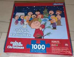 A Charlie Brown Christmas Puzzle * Peanuts * 1000 Piece * NEW Sealed * Aquarius - Picture 1 of 1