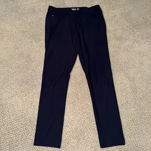 Pantalones de golf elásticos de rendimiento de 5 bolsillos rectos Hero 30x32 azul marino índigo usados en excelente estado - Imagen 1 de 8
