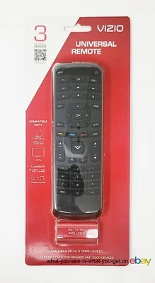 NEW OEM Vizio Original XRU110 Universal Remote Control FACTORY SEALED - Image 1 of 2
