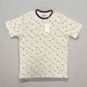 Free Planet Stars & Stripes Flags Sonnenbrille weißes T-Shirt Größe L neu mit Etikett - Bild 1 von 9
