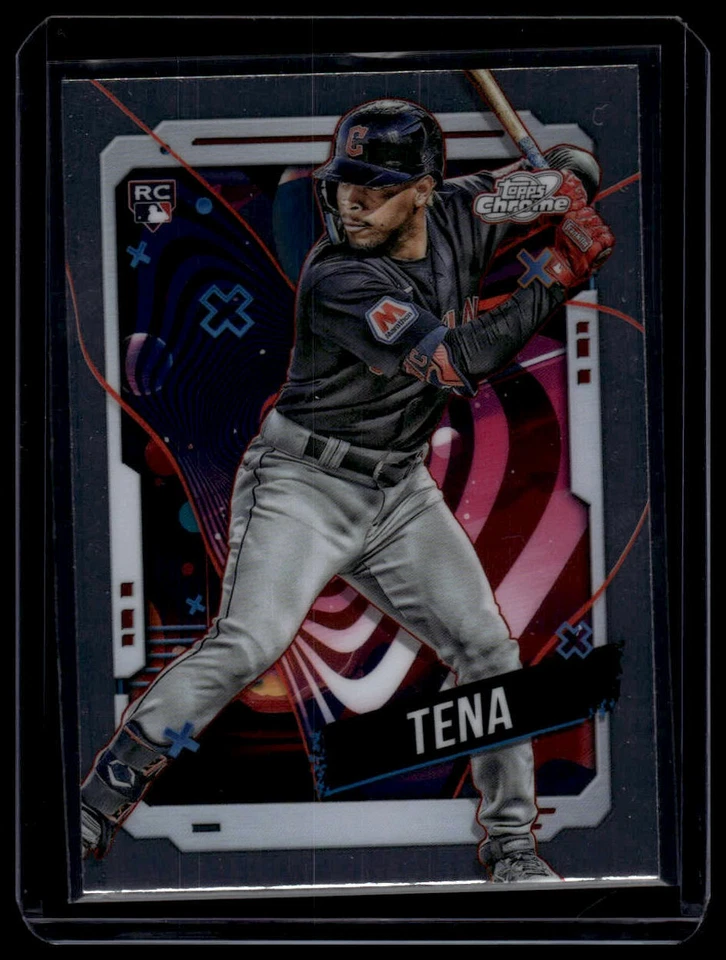 2024 Topps Chrome Cosmic #8 José Tena - Image 1 of 2