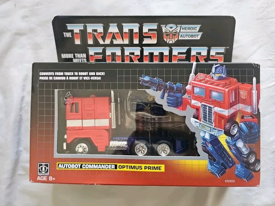 Optimus Prime G1 Transformers Vintage Reedición ¡NUEVO EN CAJA SELLADA! Foto 1 de 2