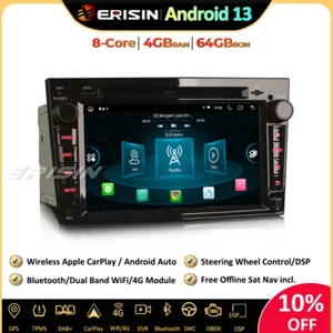 8-Kern DAB+Android 13 Autoradio GPS SWC Für Opel Corsa C/D Astra H Zafira Vectra - Bild 1 von 20