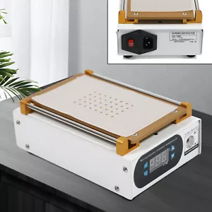 CELL PHONE LCD SCREEN VACUUM SEPARATOR HOT PLATE GLASS SCREEN REPAIR DEVICE NEW - Picture 1 of 12