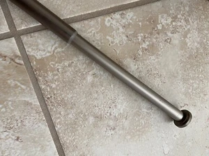 Pottery Barn Rückenvorhang Straße 28-48 Zoll Zinnoptik ohne Klammern - Bild 1 von 4