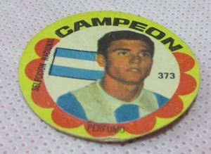 1966 ALBUM CAMPEON, CRACK, PERFUMO, ARGENTINA # 373, DISC TRADING CARD - Picture 1 of 5