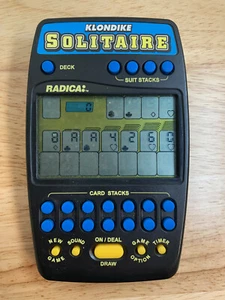 Vintage Klondike Solitaire - Radica: Electronic Handheld Game - Tested & Working - Picture 1 of 2