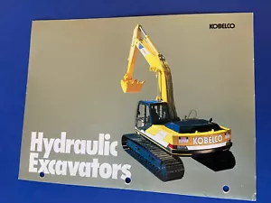 Kobelco Hydraulic Excavators Sales Brochure - Picture 1 of 2