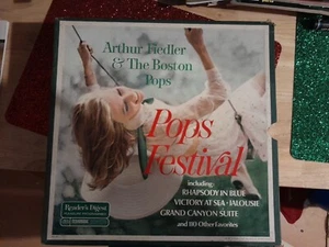 Arthur Fiedler&The Boston Pops Festival Box Set Readers Digest 10 Album Record L - Picture 1 of 4