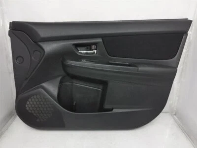 2013-2014 Subaru Xv Crosstrek Awd Front Passenger Interior Door Panel Oem Black - Image 1 of 4