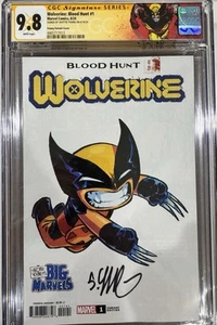 WOLVERINE BLOOD HUNT #1 CGC SS 9.8 SKOTTIE YOUNG VARIANT X-MEN VAMPIRES AVENGERS - Picture 1 of 2