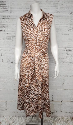 Nic & Zoe Women's Size M Copper Kiss Button Down Shirt Dress - Image 1 of 4