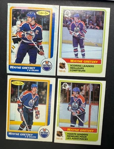 1986-87 O-Pee-Chee OPC Wayne Gretzky Lot - #3, F, 259, 260  Edmonton Oilers HOF - Bild 1 von 10