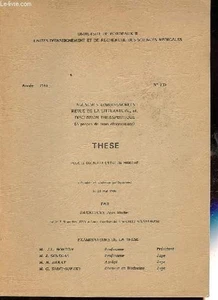 Thèse de médecine: Agénésies lombo-sacrées: revue de la littératu - Picture 1 of 1