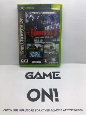 Tom Clancy's Rainbow Six 3 Companion Disc (Xbox, 2003) New Factory Sealed - Image 1 of 2
