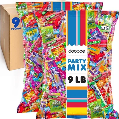 Bulk Candy Mix - Assorted Classic Candy - Individually Wrapped - 9 lb Fun S - Image 1 of 4