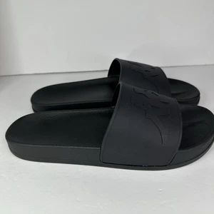 KAPPA Authentic Caius 2 Black Slides Size 12 Brand New With Box - Picture 1 of 8