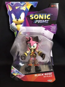 Netflix Sonic Prime 5” Black Rose Action Figure No place - Picture 1 of 7