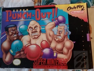 Super Punch Out Snes In Original Box With Instruction Booklet - Picture 1 of 3