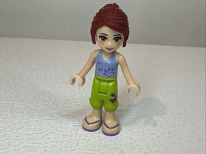 LEGO Friends Minifigur Mia Limette abgeschnittene Hose (Original) - EUC - Bild 1 von 4