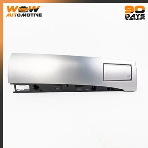 09-15 JAGUAR XF X250 FRONT RIGHT SIDE DASHBOARD PANEL COVER AIR VENT SILVER OEM - Picture 1 of 17