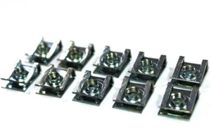 10x Aprilia Metal Fairing Bodywork Frame Clips 00G04401462 RS660 - Picture 1 of 5