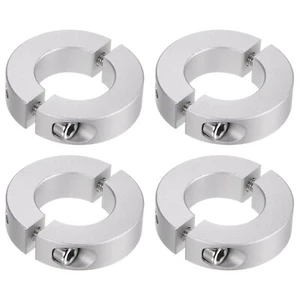 4pcs Double Split Shaft Collar 25mm Bore Clamp-On Collars 45mm OD 12mm Width - Picture 1 of 7