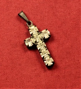 Nice Religious Cross Pendant, 19. Century - Picture 1 of 3