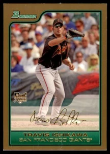 2006 BOWMAN CHROME DRAFT PICKS & PROSPECTS TRAVIS ISHIKAWA SAN FRANCISCO GIANTS - Picture 1 of 2