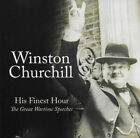 WINSTON CHURCHILL - His Finest Hour - The Great Wartime Speeches - CD Audio Book
