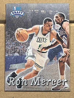 1997-98 TOPPS STADIUM CLUB - DRAFT - RON MERCER CELTICS ROOKIE #232 - Image 1 of 2