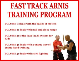 MODERN ARNIS (5) DVD SET filipino martial arts eskrima empty hand stick fighting - Picture 1 of 1