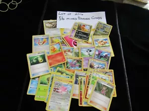 Pokemon Mixed Lot Of 56 Cards 2014 - Picture 1 of 7