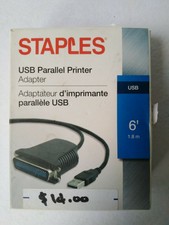 Staples USB Parallel Printer Adapter