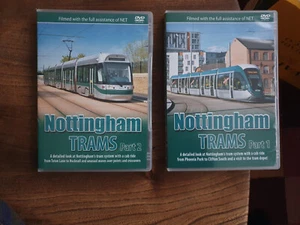 Nottingham Straßenbahnen (NETTO) Teil 1 und 2 Führerhausfahrt DVDs - Bild 1 von 2