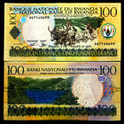 Rwanda Africa 100 Francs Banknote World Paper Money UNC Currency Bill Note