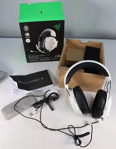 Razer BlackShark V2 X Wired Gaming Headset for PS4/Switch/PC/Mac/Xbox White - Bild 1 von 5