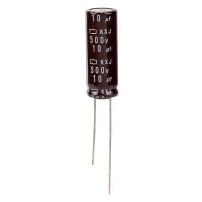 NIPPON CHEMI-CON NCC 10uF 500V 105°c Miniature Long Life Radial Electrolytic EKXJ501ELL100MJ30S
