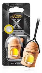 Areon Fresco X Versione Deodorante per auto cristallo nero FRXV01 (confezione da 3) - Foto 1 di 3