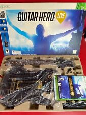 Guitar Hero Live Guitar & Game Bundle (Xbox 360) CIB Complete In Box Tested