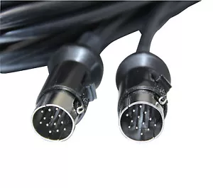 Datenkabel für Kenwood Tuner Brian Box 13-polig KVT 910DVD 20 Fuß mit Schloss - Bild 1 von 3