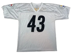 Troy Polamalu Jersey Pittsburgh Steelers #43 NFL Football Team Apparel Sz L - Picture 1 of 6