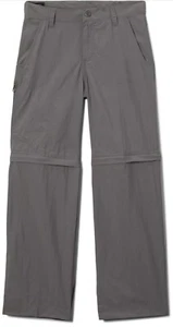 Columbia Silver Ridge IV Convertible Pants Boys Medium Grey New With Tags - Picture 1 of 6