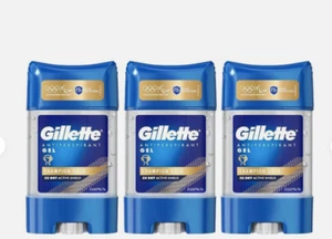 Gillette Arctic Champion Gold Deodorant Antiperspirant Long-Lasting 70ml 3-Pack - Picture 1 of 4